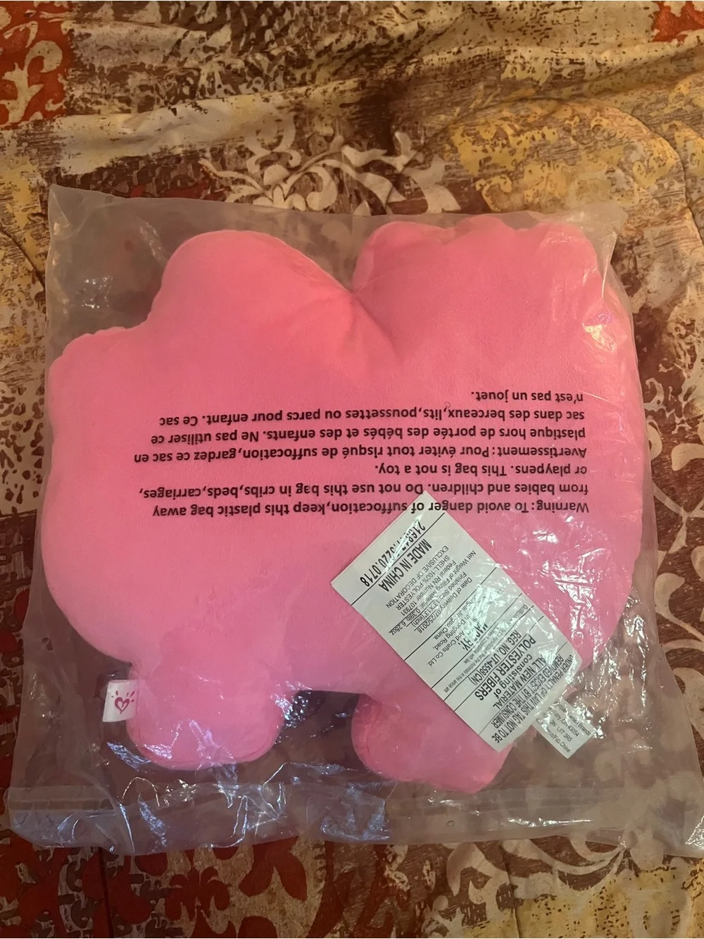Justice flip sequin llamacorn decorative plush pillow